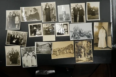 Foto Portrait Konvolut Nonne Schwester Frau Kolonie Südwestafrika DSWA Uniform - Bild 1 von 4