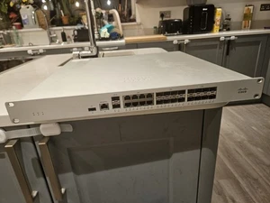 Cisco Meraki MX450-HW Cloud Security Appliance Fire Wall Router – Power On Test - Picture 1 of 6