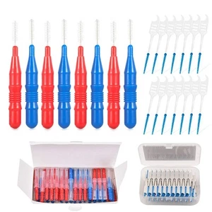 250pcs Interdental Brush Dental Floss Silicone Toothpicks Soft-Dental Floss T... - Picture 1 of 7