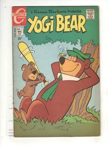 YOGO BEAR #1 Fine, Hanna Barbara, cartone animato TV, Charlton 1970 - Foto 1 di 2
