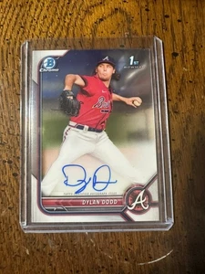 2022 Bowman Chrome Jared McKenzie 1st Bowman Auto Nationals - Picture 1 of 2