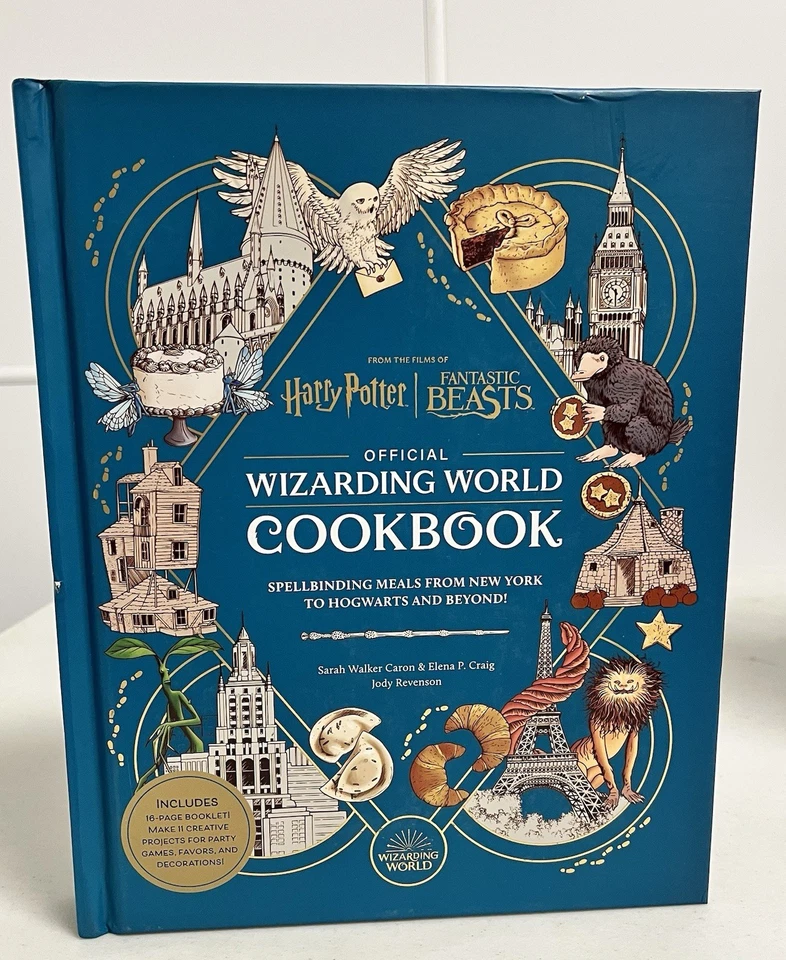 Harry Potter and Fantastic Beasts Official Wizarding World Cookbook LIKE NEW - Image 1 of 4