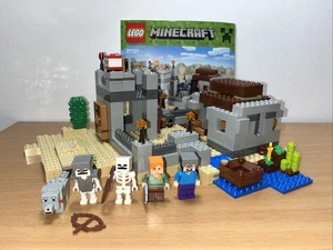 LEGO Minecraft 21121 The Desert Outpost - Minifiguras Instrucciones - 98% Completo - Imagen 1 de 18