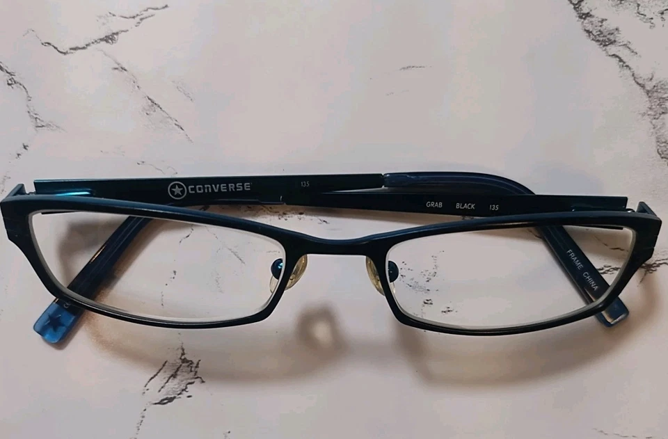 Converse 135 Eyeglasses Frame Grab Black  - Image 1 of 4