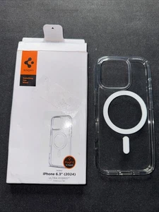 Spigen iPhone 16 Pro Case | Ultra Hybrid | White | ACS08129 MagSafe - Picture 1 of 3