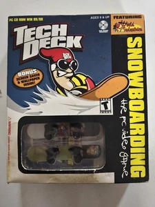 Vintage NOS Tech Deck Snowboarding PC Video Game SEALED Skateboard 2000 *READ* - Picture 1 of 11