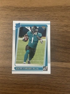 2021 Donruss Rated Rookie - #258 Travis Etienne (RC) Jacksonville Jaguars - Picture 1 of 2