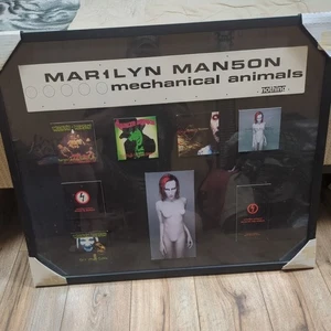 Marilyn Manson Collectible advertising framed from 1997 mechanical animals - Picture 1 of 11