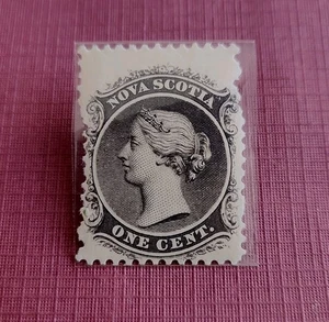 Lot A1. Canada 🇨🇦 Nova Scotia 1860 Sc#8 One Cent Original Gum Mint - Picture 1 of 1
