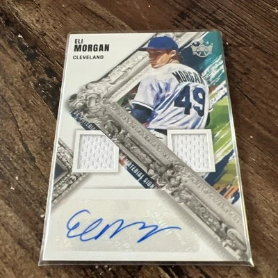 2022 Panini Diamond Kings DK Material Signatures Eli Morgan Rookie Auto RC - Image 1 of 2