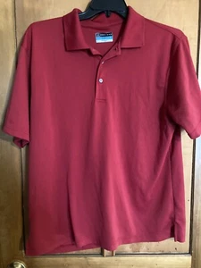 PGA Tour Air flux Golf Polo Mens XL Regular Fit Red - Picture 1 of 3
