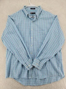 Chaps Dress Shirt Multicolor Tattersall Classic Fit Pocket 17-17 1/2 men's 34/35 - Picture 1 of 5