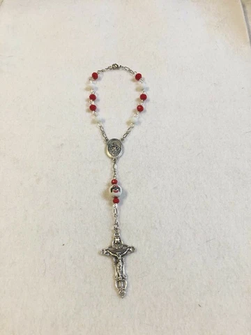 OHIO STATE UNIVERSITY ROSARY BUCKEYES CAR AUTO REARVIEW MIRROR COLLEGE ORNAMENT Cover