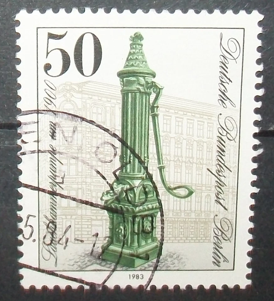 N°2823E STAMP DEUTSCHE BUNDESPOST BERLIN 1983 CANCELED Aus - Image 1 of 1