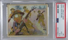1941 Gum Inc Uncle Sam R157 Soldier Gas Discipline #5 PSA 3.5 tv5