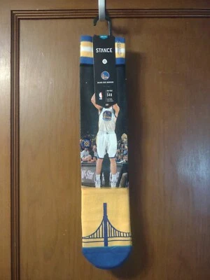 Stance Socks Steph Curry Klay Thompson Golden State Warriors NBA Mens Large 9-12 - Image 1 of 4