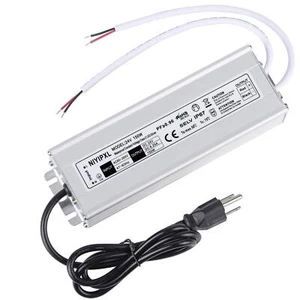 LED Driver 150 Watts 24V DC Low Voltage Transformer, Waterproof IP67 LED Powe... - Picture 1 of 6