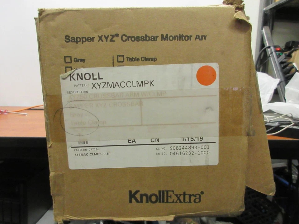 KNOLL SAPPER XYZ50 CROSSBAR MONITOR ARM - Image 1 of 1