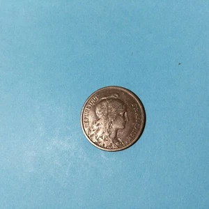 FRANCE 2 CENTIMES 1904 KM # 841 XF. - Picture 1 of 2