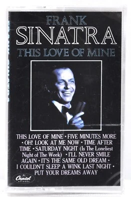 FRANK SINATRA  "This Love Of Mine"   1984  Cassette  Capitol    NEW / SEALED - Image 1 of 2