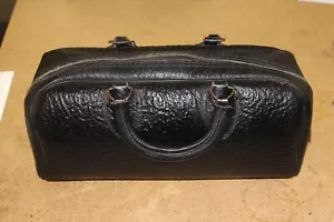 Antiguo bolso médico de viaje de cuero con garra y herramientas médicas Lilly Skylar Alemania - Imagen 1 de 6