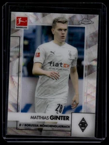 2020-21 Topps Chrome Bundesliga #73 Matthias Ginter Wave SP /250 - Picture 1 of 2