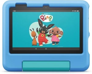 Amazon Fire 7 Kids tablet | 7" display, ages 3–7, 32 GB, Blue NEW - Picture 1 of 6