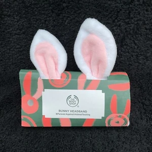The Body Shop Bunny Ears Headband makeup cleansing Discontinued Great Gift - Picture 1 of 2