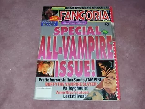 FANGORIA # 116, VAMPIRE issue, Buffy, Anne Rice, Stoker, FREE SHIPPING in USA - Imagen 1 de 1