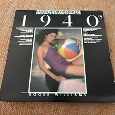 ROGER WILLIAMS*THE MUSIC OF THE 1940's*1983 MCA 2-4177*2-12"33's*JAZZ/POP*