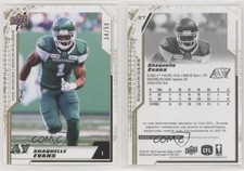 2020 Upper Deck CFL Gold /50 Shaquelle Evans #27