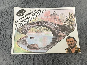 Vintage 1962 Jon Gnagy Learn to Draw Landscapes Volume 2 Book - Picture 1 of 2