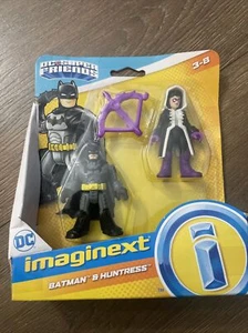 DC Super Friends Imaginext Batman & Huntress F5 - Imagen 1 de 2
