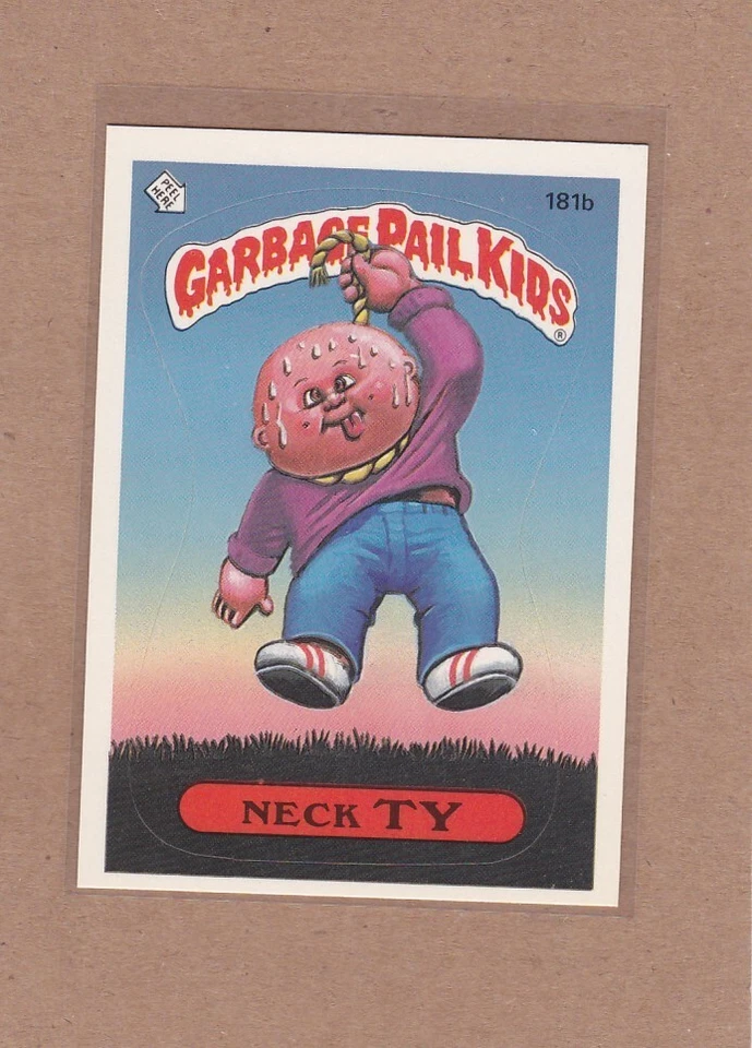 1986 TOPPS GARBAGE PAIL KIDS NECK TY #181B NMMT *A17471 - Image 1 of 1