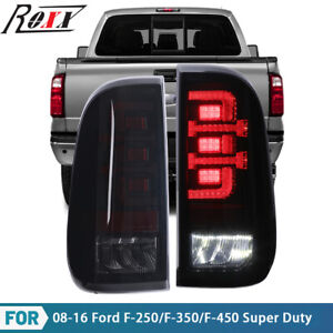 LED Sequential Tail Lights For 2008-2016 Ford F250 F350 F450 Super Duty Lamps