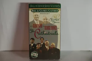 Bill & Gloria Gaither, The Cathedrals Halls of honor series Christian VHS format - Imagen 1 de 2