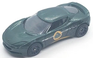 2016 MATCHBOX 2008 LOTUS EVORA GREEN 1:60 DIECAST 2 3/4" CAR W/ YELLOW & SILVER - Picture 1 of 6