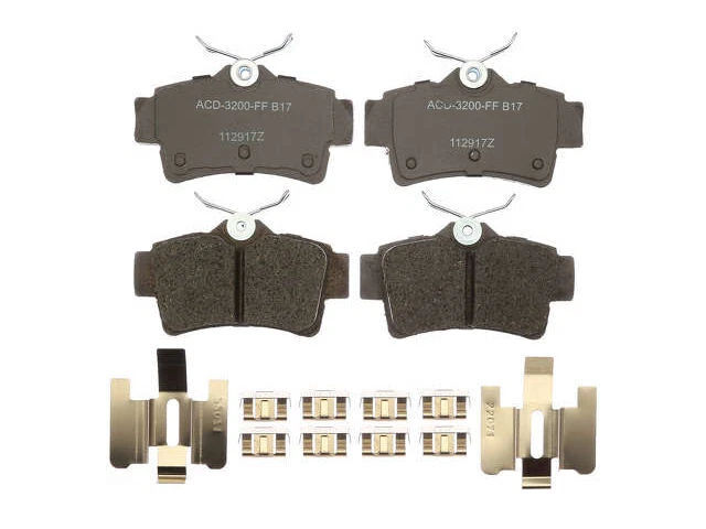 Комплект задних тормозных колодок для Toyota Land Cruiser 1993-1997 годов выпуска переменного тока Delco 55339VR 1994 1995 - Изображение 1 из 2