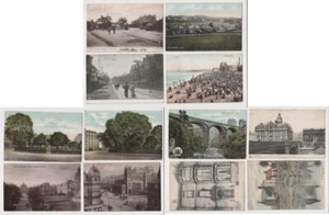 Edinburgh and area x 12 Postcards. Postally Used. - Picture 1 of 1