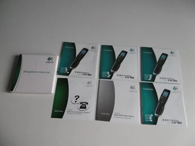 Anleitung Harmony one Logitech Fernbediehnung Instalation Deutsch Englisch usw. - Bild 1 von 4