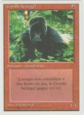 ► magic-style ◄ mtg-kird ape/gorilla beringeï-French revised fwb-nm/nm -