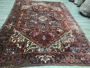 Proximally 7' x 10" Belgium made Wool area rug - Picture 1 of 12