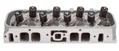 EDELBROCK RPM CYLINDER HEAD,SINGLE,9.5:1,FITS CHEVY BIG BLOCK OVAL PORT,TAPPET - Image 1 of 4