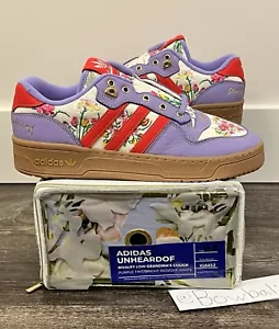 Adidas Rivalry Low x Unheardof Oma Couch - lila Spezialbox Größe 11,5M DS - Bild 1 von 8
