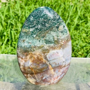 875g Natural Colorful Ocean Jasper Crystal Freeform Display Specimen Healing - Picture 1 of 8