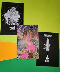 Queen of Swords 1 Barbaric Spin-off quasi nuovo copertina Leiz matura polisacco - Foto 1 di 6