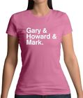Gary, Howard & Mark - T-Shirt - Cantanti Concerto Take Barlow Owen Che