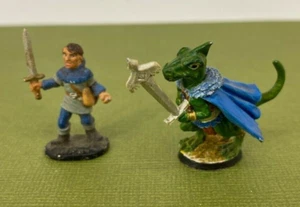 Vintage - Forgotten Realms Heroes - Ral Partha - Metal / Painted Figures - Picture 1 of 3