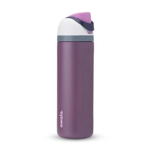 Owala FreeSip 24 fl. oz. Purple BPA Free Wacky Wildberry Water Bottle with Spout - Picture 1 of 1