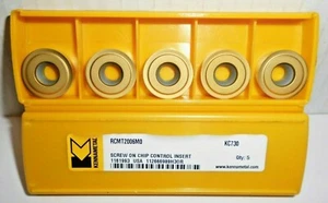 Kennametal Wendeplatten RCMT2006MO KC730 Wendeschneidplatten ***Neu*** - Bild 1 von 1